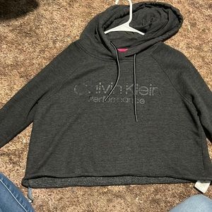 Calvin Klein cropped hoodie. Size medium (womens)